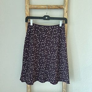 Mango Flower Mini Skirt Size 4